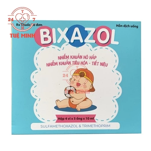 Bixazol Hộp 20 ống - Thuốc điều trị nhiễm khuẩn