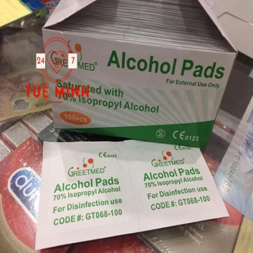 Bông tẩm cồn alcohol pads