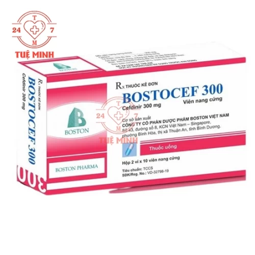 Bostocef 300 - Cefdinir Boston 300mg