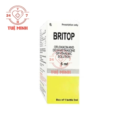 Britop - Thuốc điều trị nhiễm khuẩn mắt của Ấn Độ