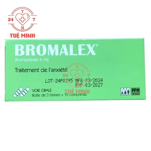 Bromalex - Thuốc an thần gây ngủ hiệu quả của Pakistan