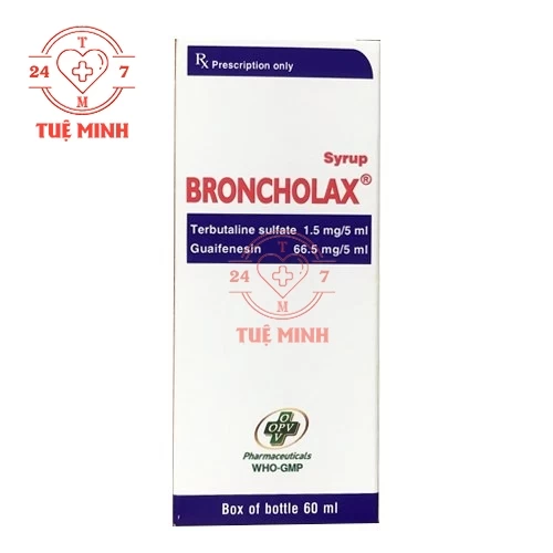 Broncholax OPV - Siro điều trị ho hiệu quả của dược phẩm OPV