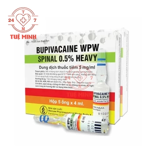Bupivacaine wpw spinal 0.5%