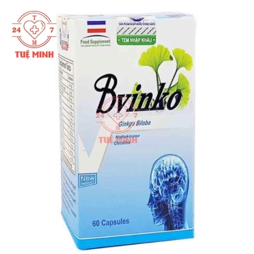 Bvinko - Hỗ trợ hoạt huyết, dưỡng não hiệu quả của Pháp