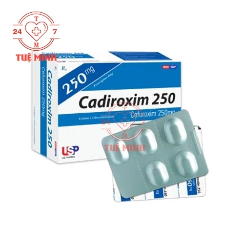 Cadiroxim 250 - Thuốc kháng sinh  điều trị nhiễm khuẩn hiệu quả