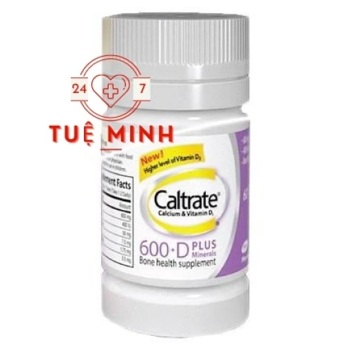 Caltrate 600+ d plus minerals 28 viên