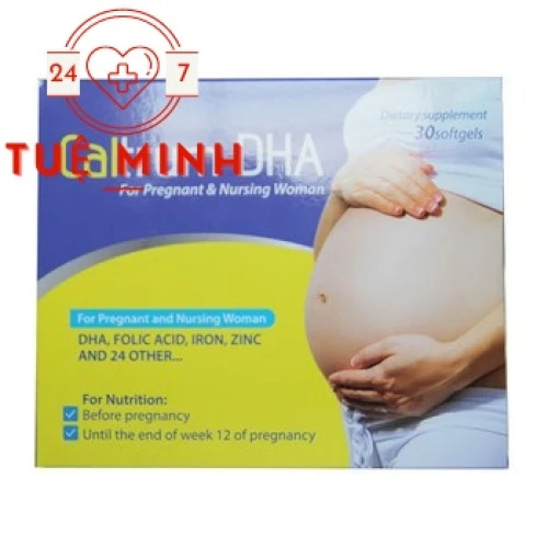 Caltrum DHA - Hỗ trợ bổ sung dưỡng chất cho mẹ bầu hiệu quả