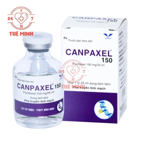 Canpaxel 150 - Thuốc điều trị ung thư hiệu quả của Bidiphar