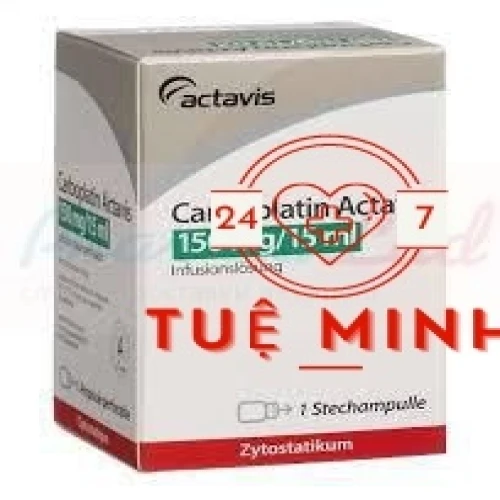 Carboplatin actavis 150mg/15ml