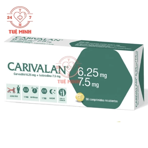 Carivalan 6.25mg/7.5mg - Les Laboratoires