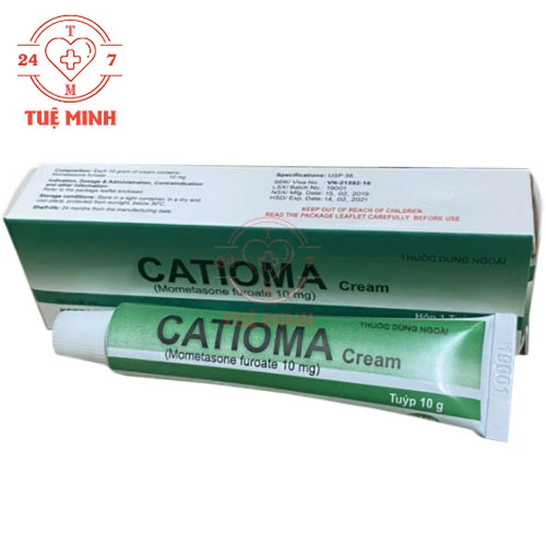 Catioma cream - Thuốc điều trị vảy nến, viêm da cơ địa Hàn Quốc