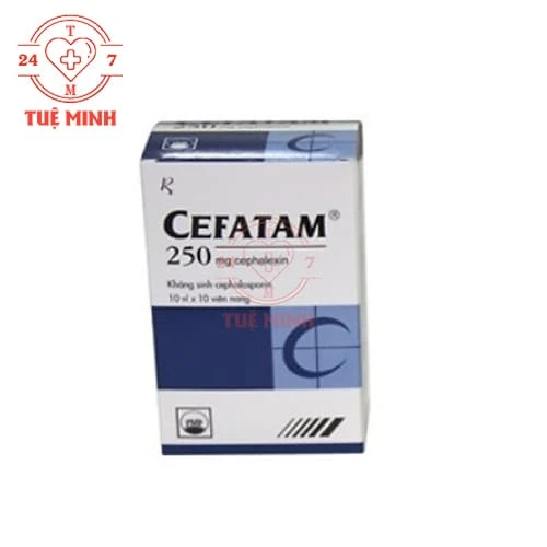 Cefatam 250 Pymepharco - Thuốc điều trị nhiễm khuẩn