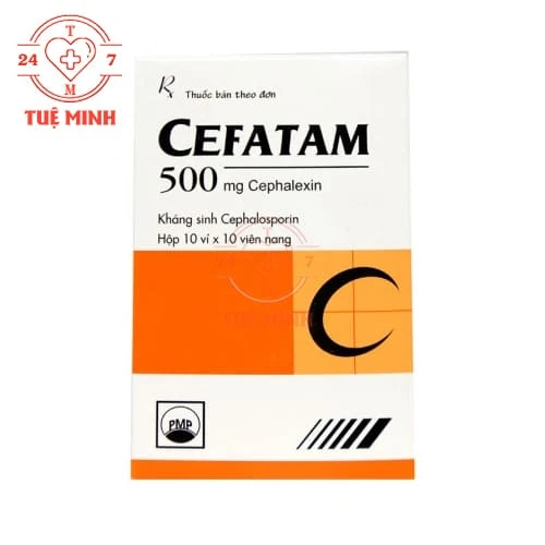 Cefatam 500 Pymepharco - Thuốc điều trị nhiễm khuẩn