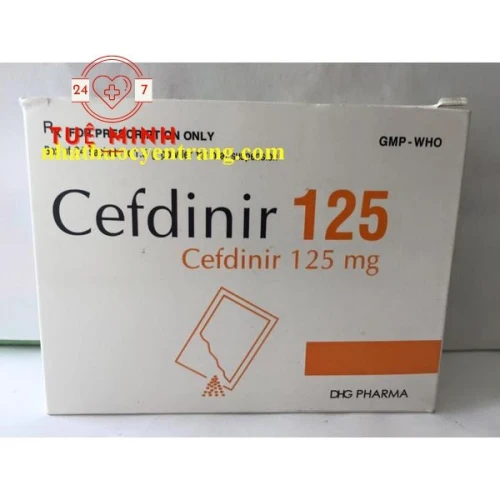 Cefdinir 125mg hậu giang