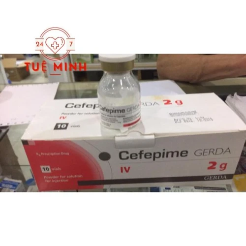 Cefepime 2g gerda