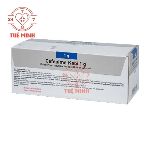 Cefepime kabi 1g