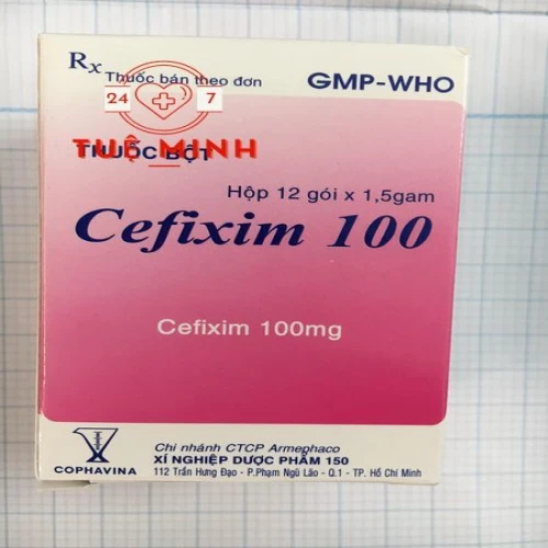 Cefixim 100mg gói