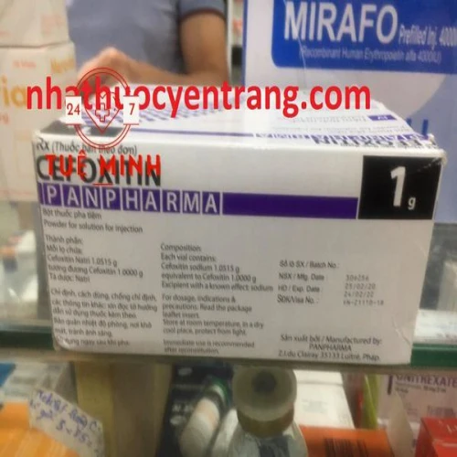 Cefoxitin 1g panpharma