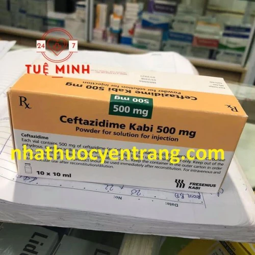 Ceftazidime 500mg kabi