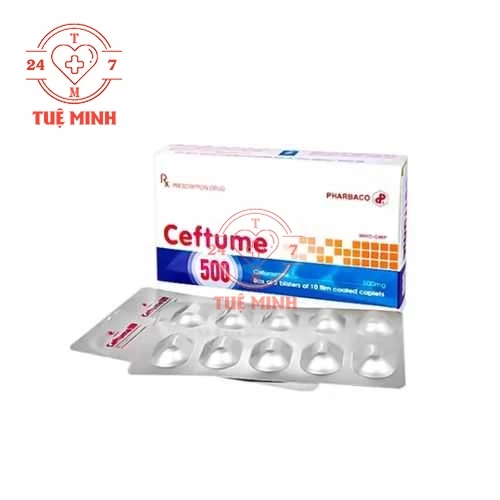Ceftume 500mg - Thuốc điều trị nhiễm khuẩn hiệu quả