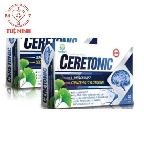 Ceretonic Fusi - Viên uống hoạt huyết, hỗ trợ tăng cường tuần hoàn não