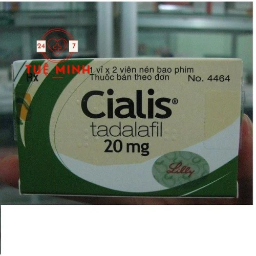 Cialis 20mg (hộp 2 viên)