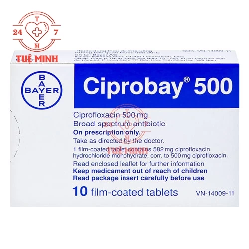 Ciprobay 500mg