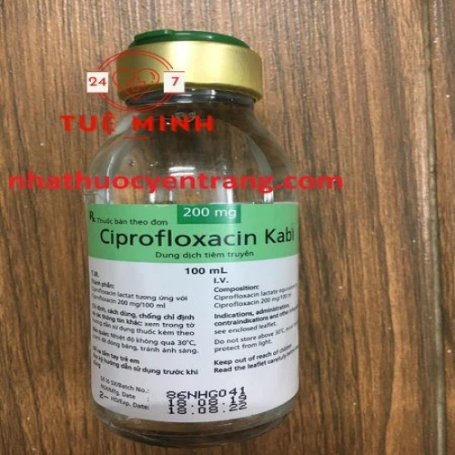 Ciprofloxacin kabi 200mg/100ml