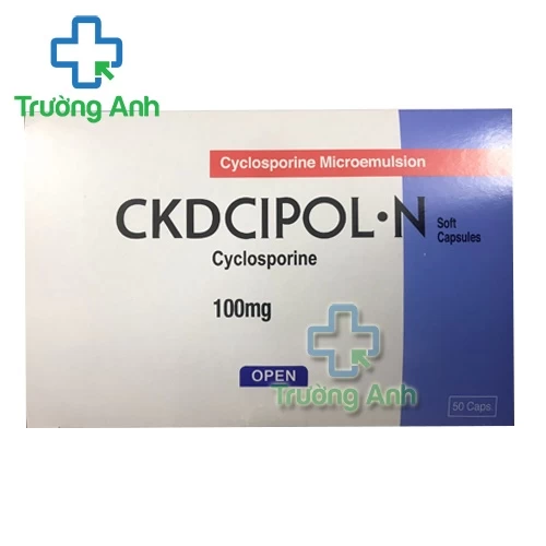 CKDCipol-N 100mg - Thuốc hỗ trợ ghép tạng của Hàn Quốc