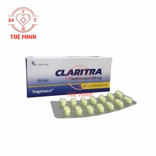 Claritra - Clarithromycin 500mg Traphaco