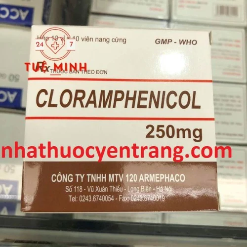 Cloramphenicol 250mg