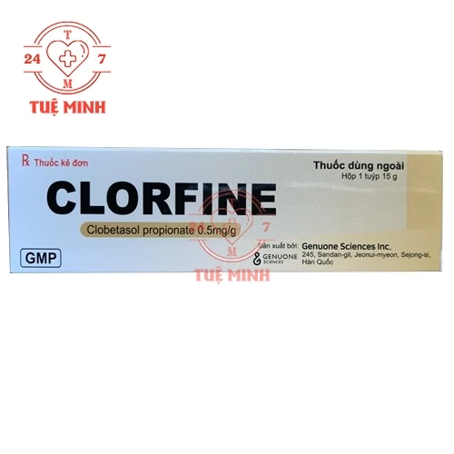 Clorfine 15g - Kem điều trị vảy nến, viêm da dị ứng hiệu quả từ Hàn Quốc