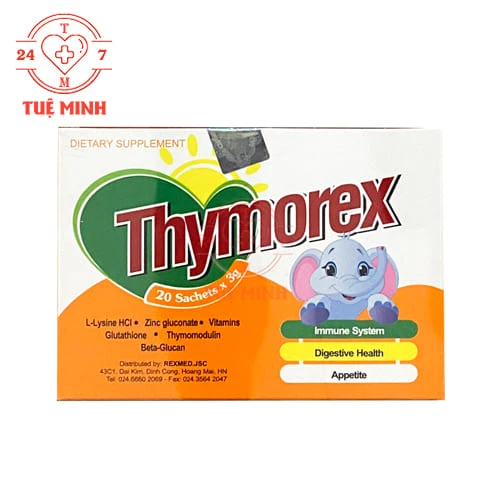 Cốm Thymorex IAP - Giúp tăng cường hệ miễn dịch cho cơ thể