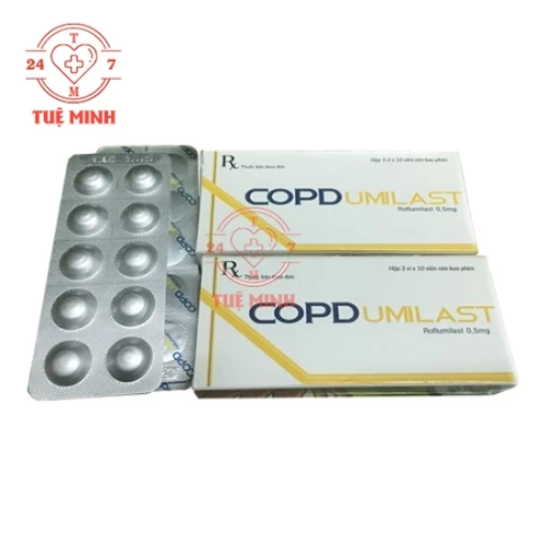 Copdumilast - Thuốc điều trị bệnh đường hô hấp của Armephaco