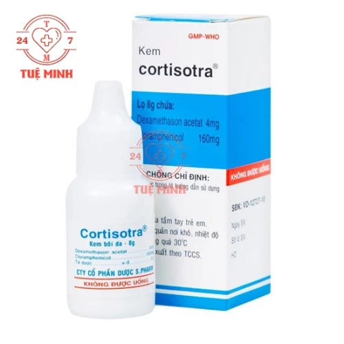 Cortisotra - Kem bôi điều trị bệnh ngoài da của TV.Pharm