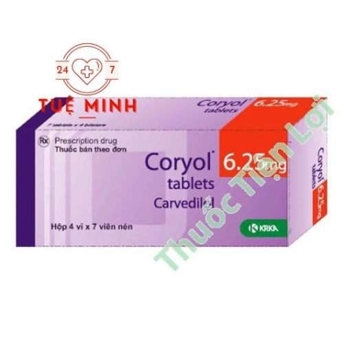 Coryol 6.25mg