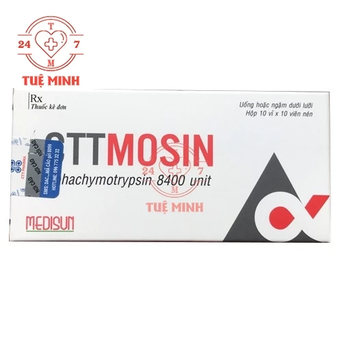 CTTmosin Medisun 8400IU - Thuốc kháng viêm, điều trị phù nề