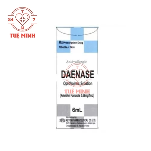 Daenase Reyon Pharm - Thuốc nhỏ mắt điều trị viêm kết mạc