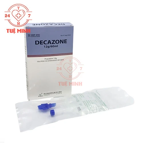 Decazone 12g/60ml - Thuốc điều trị chóng mặt, chấn thương sọ não