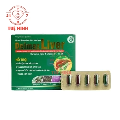 Delmaz Liver Dolexphar - Giải độc và tăng cường chức năng gan