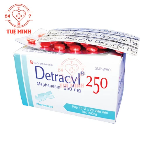 Detracyl 500 DCL - Thuốc điều trị các thoái hóa cột sống hiệu quả