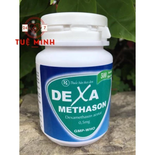 Dexamethasone 0.5g lọ 500 viên