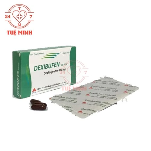 Dexibufen softcap 400mg CPC1HN - Thuốc giảm đau