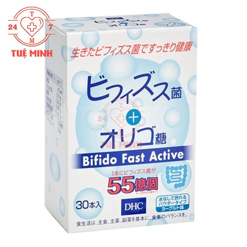 DHC Bifido Fast Active - Sản phẩm bổ sung vi khuẩn có lợi, hỗ trợ tăng cường hệ vi sinh đường ruột