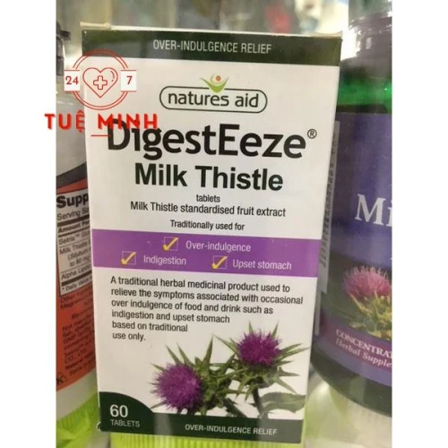 Digesteeze milk thistle 60 viên