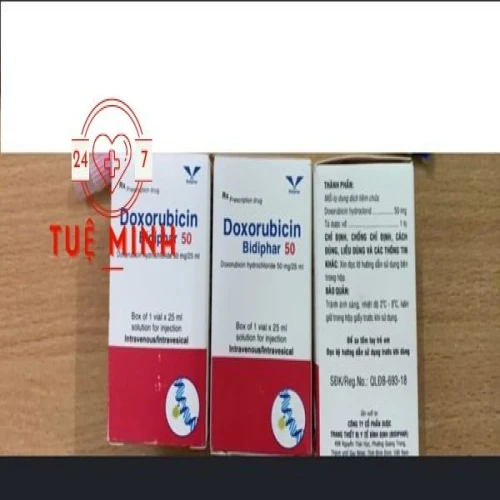 Doxorubicin bidiphar 50mg