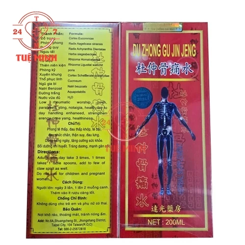 Dầu du zhong gu jin jeng 200ml