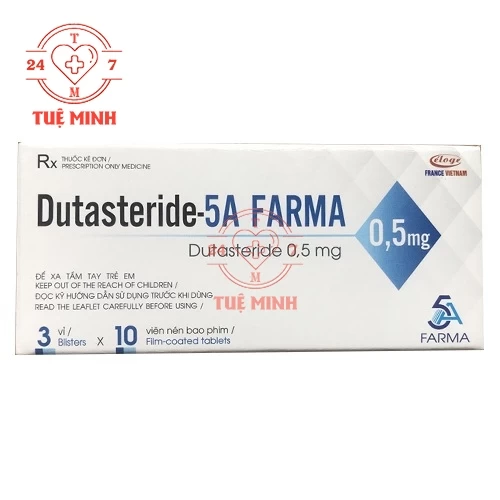 Dutasteride-5A Farma Dutasterid 0,5mg