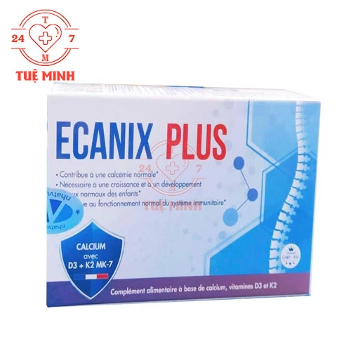 Ecanix Plus - Hỗ trợ phát triển chiều cao, ngăn ngừa loãng xương của Pháp