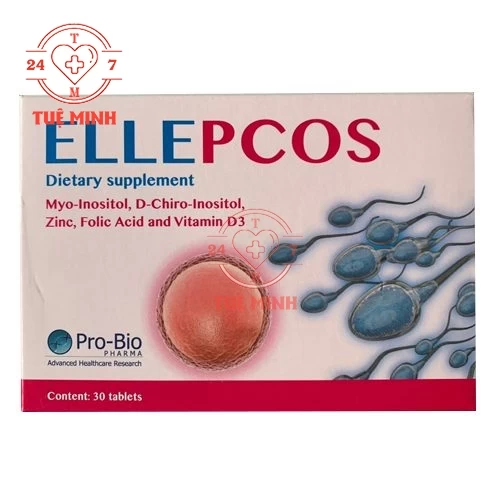 Ellepcos Erbex - Cải thiện chất lượng trứng, tăng cường sức khoẻ sinh sản 